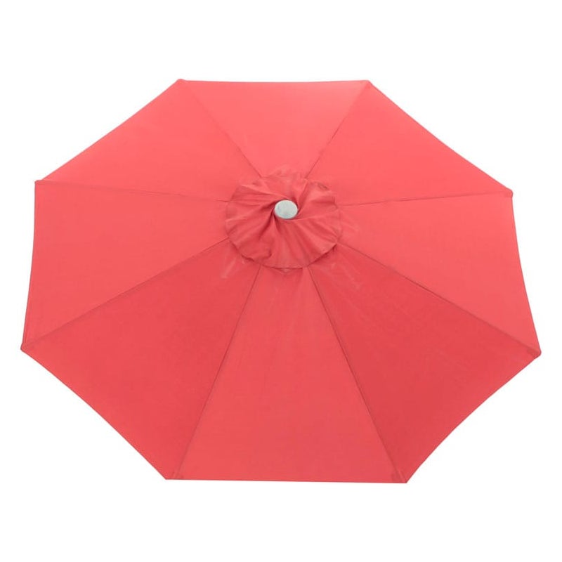 Plandeka do parasola z poliestru czerwonego o wymiarach 300x300 cm