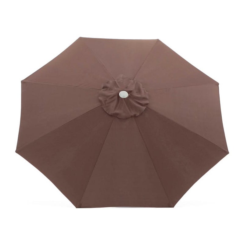 Plandeka do parasola poliestrowego brązowa 300x300 cm