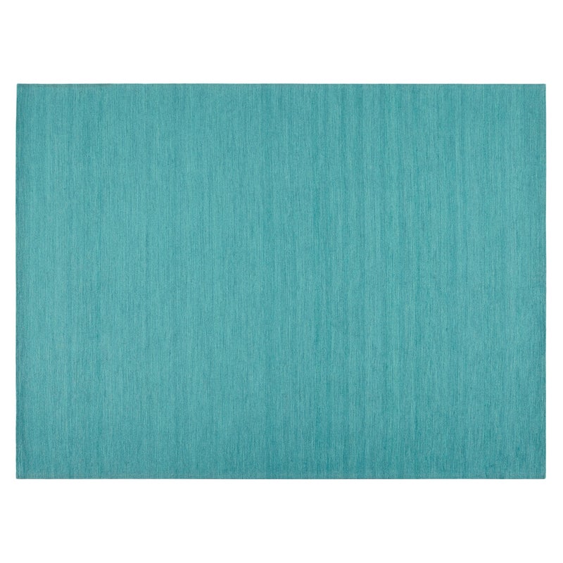 Dywan Nordic Dark Aqua 120x180 cm – Wełna, Ręcznie Wykonany, Antypoślizgowy, Styl Nowoczesny i Ekologiczny