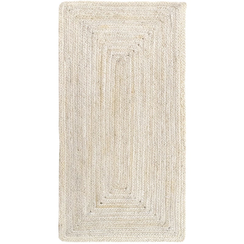 HAMID - Zestaw 2 bieżników jutowych 110x60cm - Alhambra biały