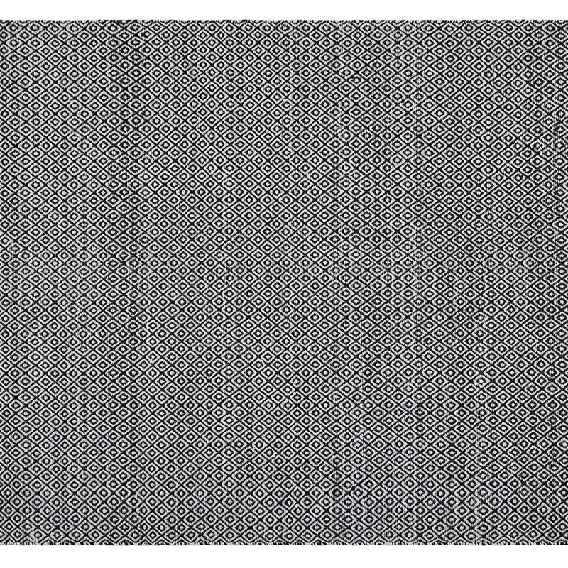 Dywan PVC Romby BL/NG 160x230 cm – Ręcznie Robiony, Do Wnętrz i na Zewnątrz, Zmywalny i Wodoodporny