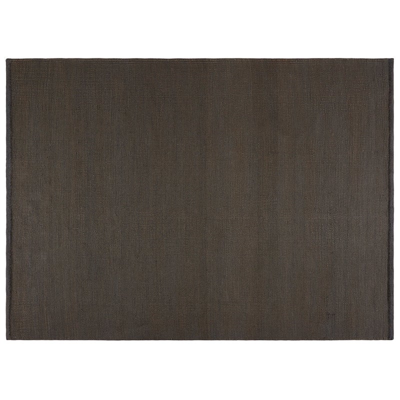 Dywan z juty Helsinki 200x300 cm – antracytowy, ręcznie wykonany, biodegradowalny