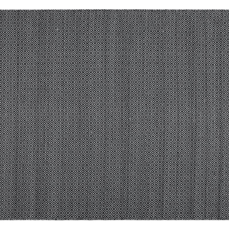 Dywan PVC Romby Szary 120x180 cm – Ręcznie Robiony, Do Wnętrz i na Zewnątrz, Zmywalny i Wodoodporny
