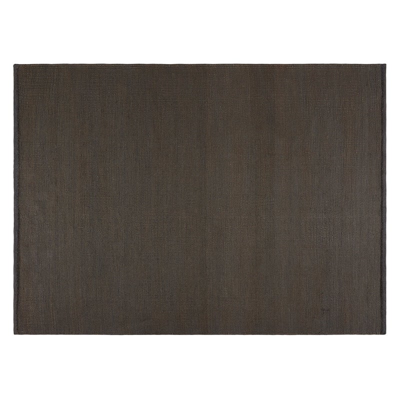 Dywan z juty Helsinki 60x90 cm – antracytowy, ręcznie wykonany, biodegradowalny