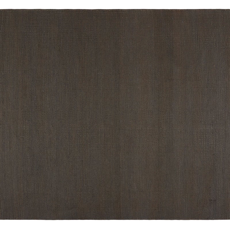 Dywan z juty Helsinki 200x300 cm – antracytowy, ręcznie wykonany, biodegradowalny