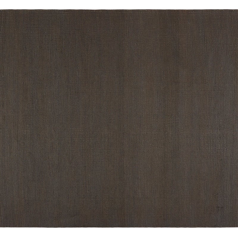 Dywan z juty Helsinki 160X230 cm – antracytowy, ręcznie wykonany, biodegradowalny