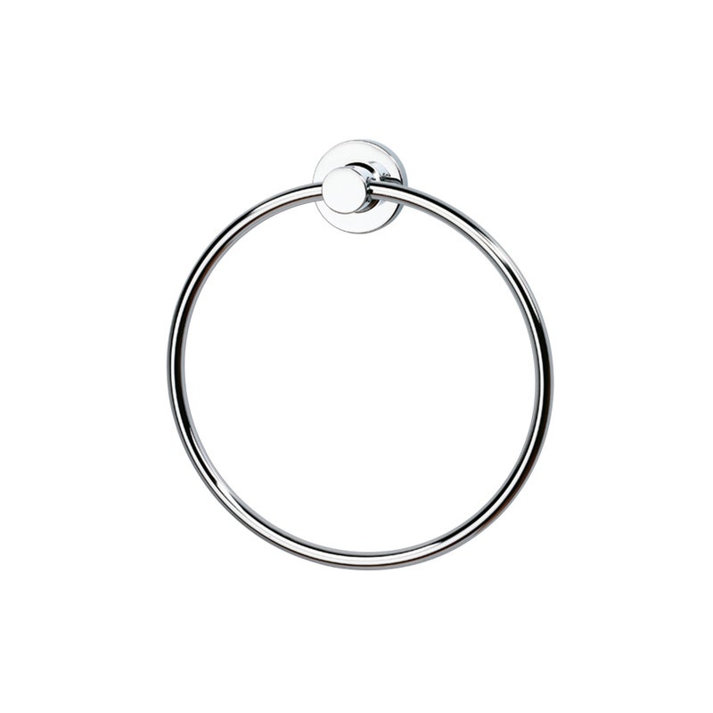 Wieszak na ręczniki Architecture chromowany błyszczący 19x21 cm