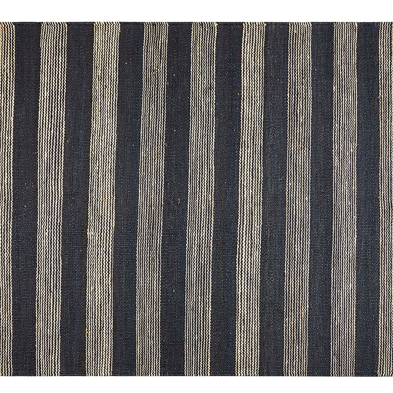 Dywan z naturalnej juty w kolorze antracytowym 120x170 cm – Ręcznie robiony, wysoka jakość, ekologiczny
