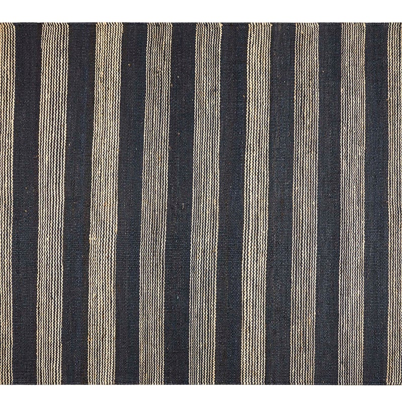 Dywan z naturalnej juty w kolorze antracytowym 200x300 cm – Ręcznie robiony, wysoka jakość, ekologiczny