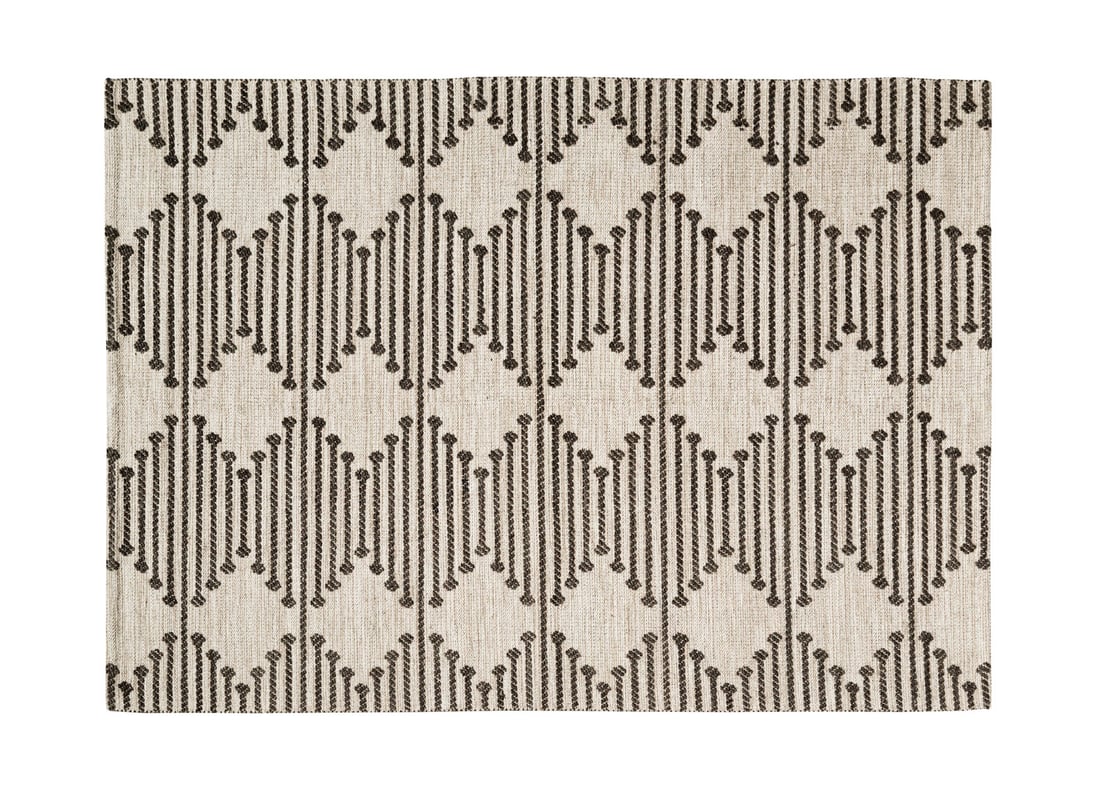 Dywan Badavi Natural Dark 200x300 cm – ręcznie wykonany, elegancki i dekoracyjny