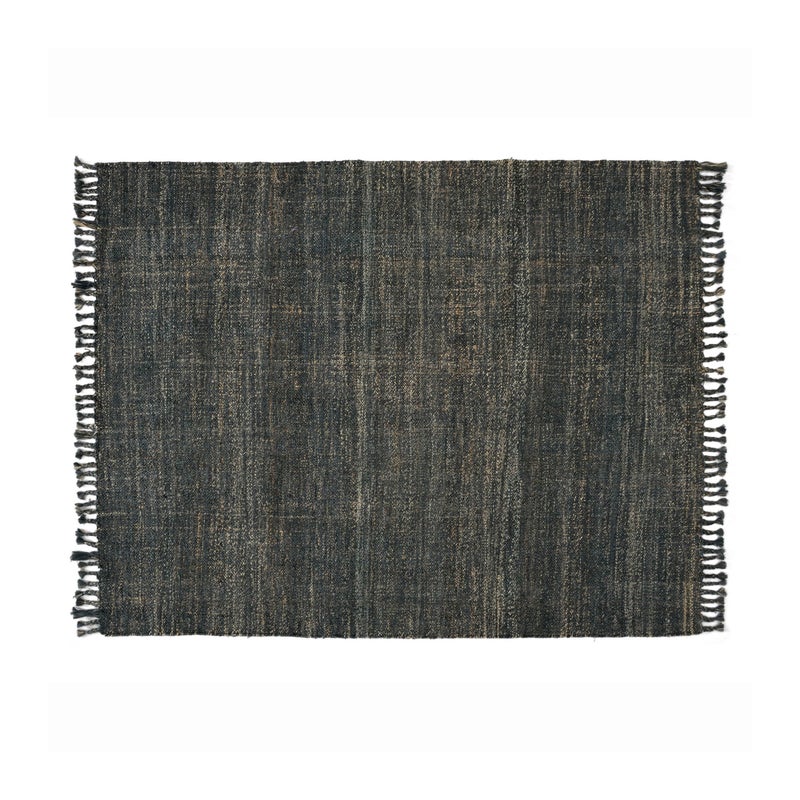 Dywan Jutowy Tartán Antracita 160x230 cm – ekologiczny, dekoracyjny i przytulny
