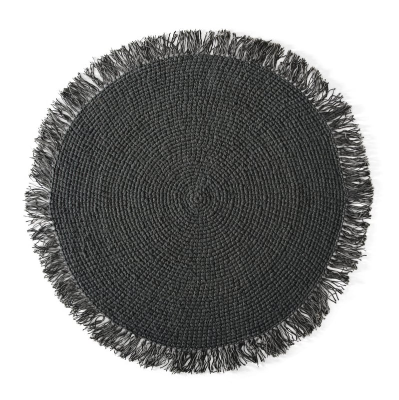 Dywan Mat Grey Ø140 cm – okrągły, nowoczesny i elegancki