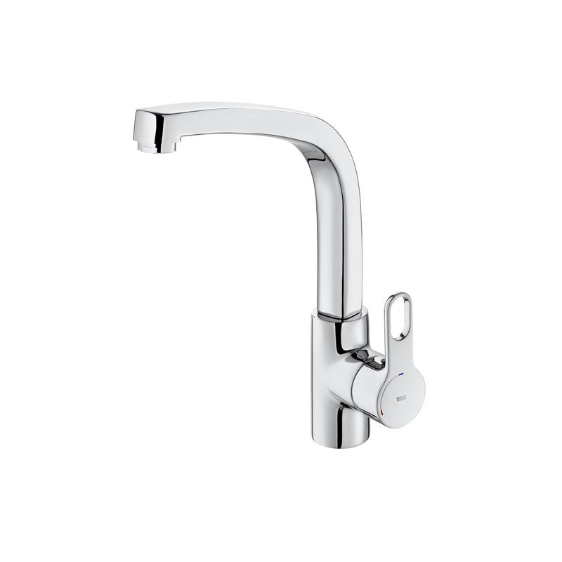 Jednouchwytowa bateria kuchenna ROCA Atis cold start chromowana