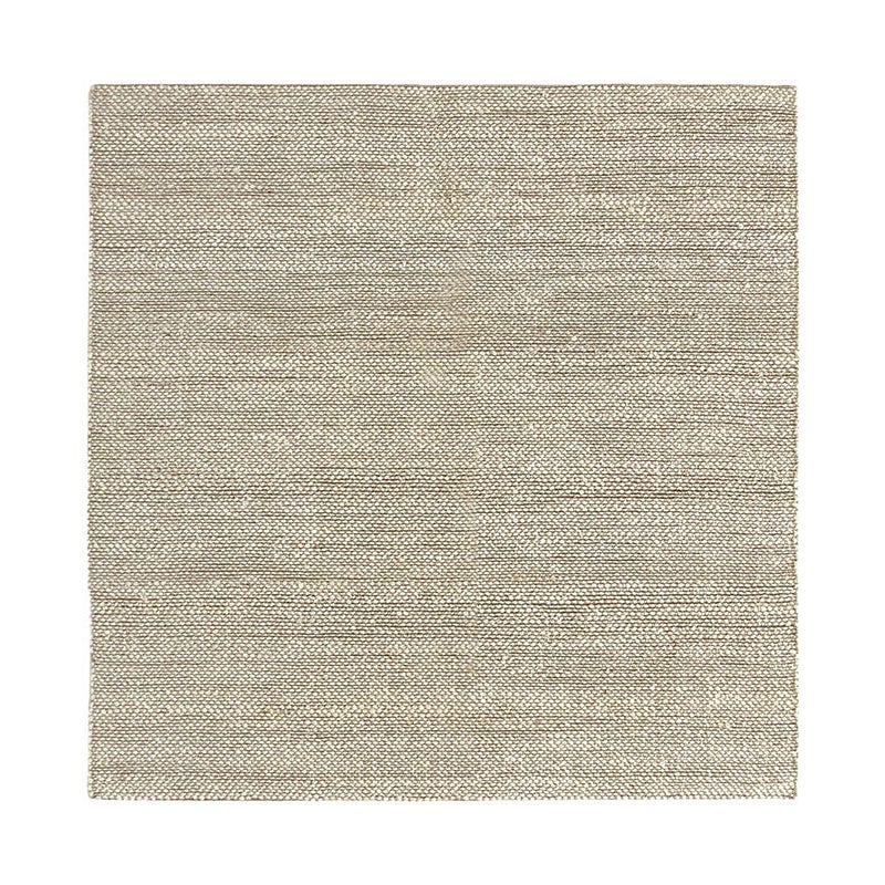 Hamid - BIALY KWADRATOWA GIRALDA 200x200cm - Dywan jutowy