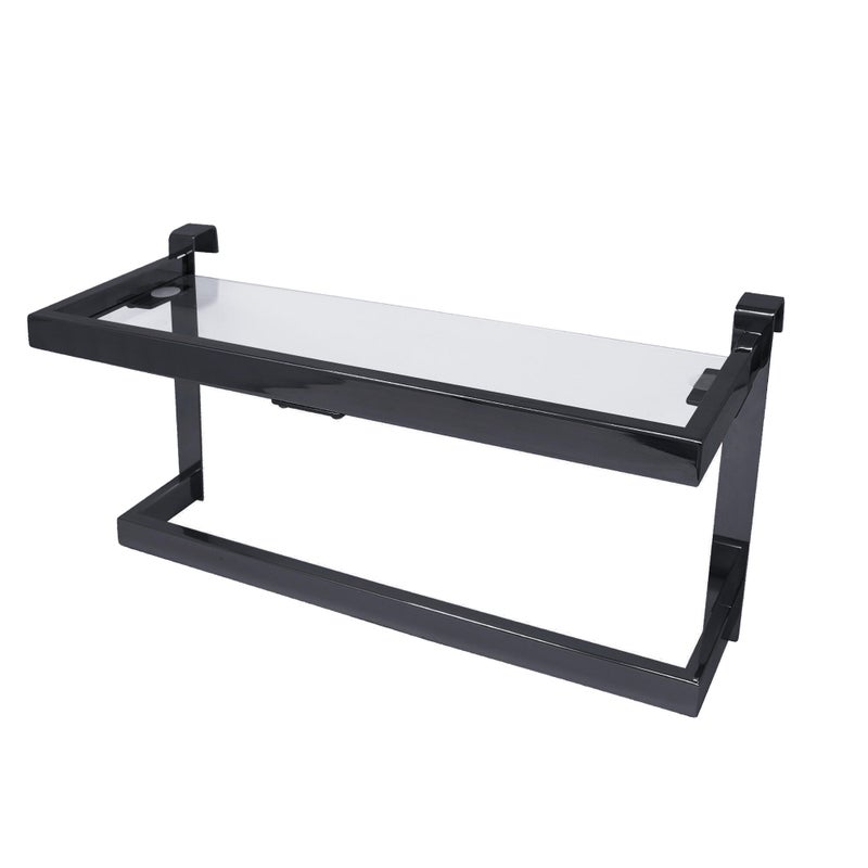 Wieszak na ręczniki Półka + Wieszak na ręczniki 38x18 cm