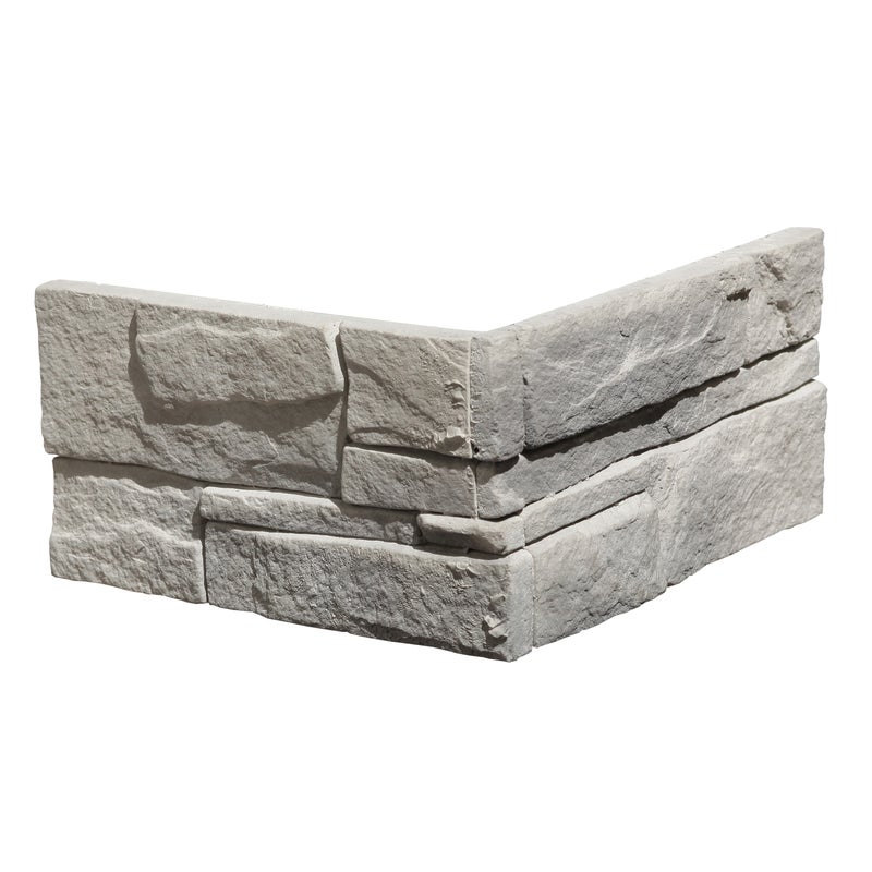Narożnik betonowy elewacyjny Lazzaro szary 1MB Maxstone