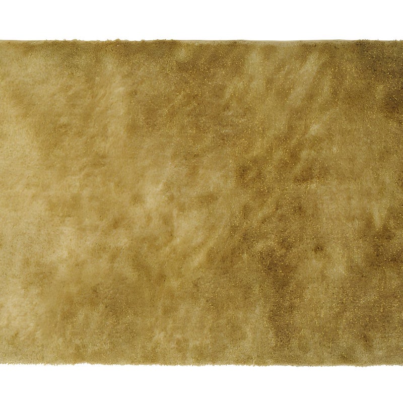 Dywan shaggy LOLLY - Złoty - 160 x 230 cm