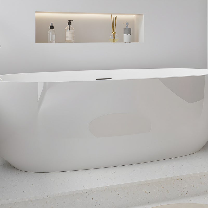 CORCIANO Wanna wolnostojąca NICA - 238L - 170*80*58 cm - Kolor biały