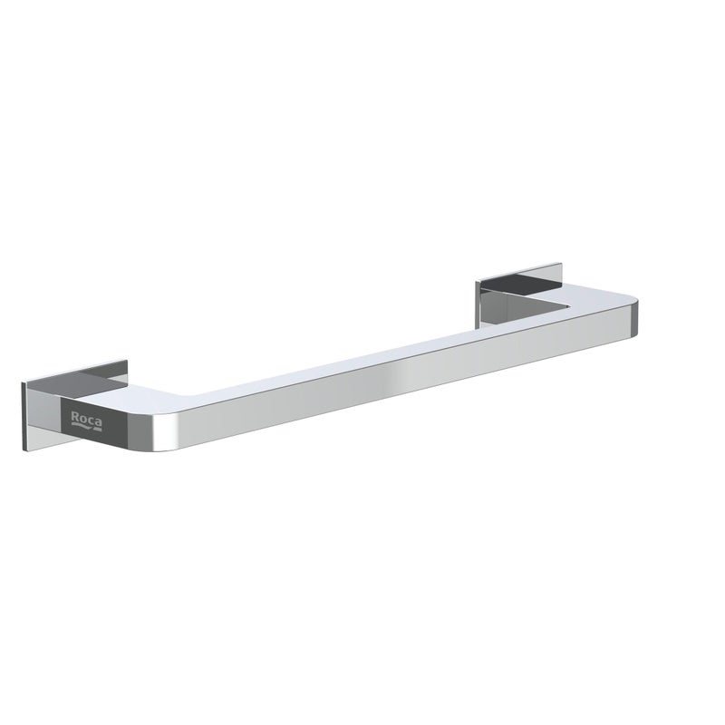 Wieszak na ręczniki Roca Vals chromowany błyszczący 6,4x11,4 cm