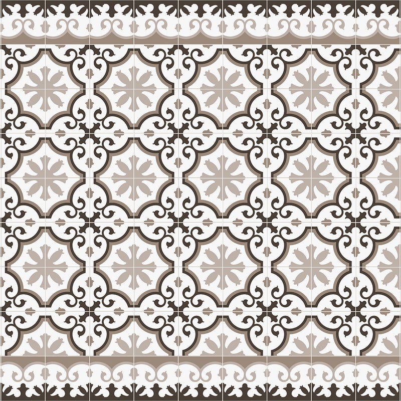 Dywan winylowy Marseille 160x230 - Antypoślizgowy PVC, winyl do kuchni lub salonu, zmywalny, wodoodporny styl