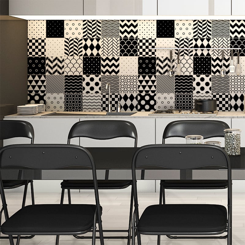 Naklejka tablicowa kredowa – ścieralna naklejka ścienna – MOTYL – 60x50cm