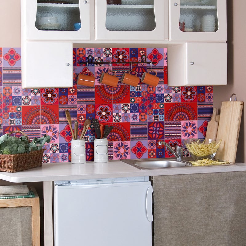 Naklejka tablicowa kredowa – ścieralna naklejka ścienna – KOT – 200x165cm