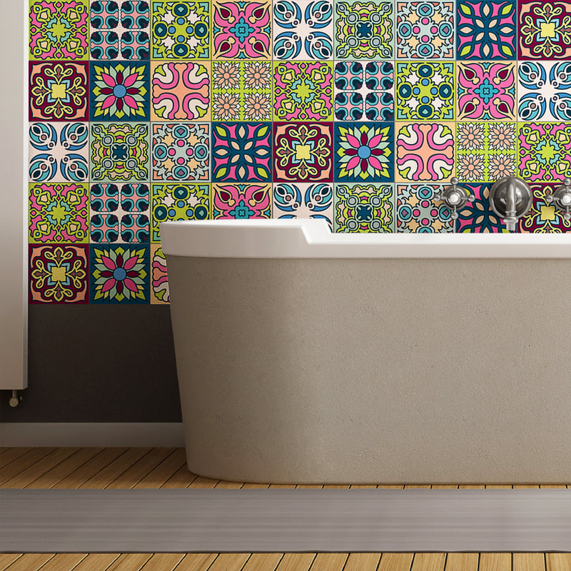 Naklejka tablicowa kredowa – ścieralna naklejka ścienna – PTAK – 80x65cm