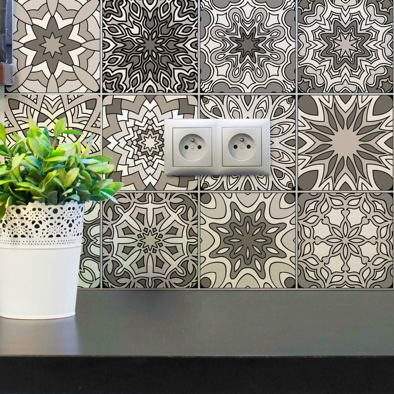 Naklejka tablicowa kredowa – ścieralna naklejka ścienna – KOT – 50x40cm