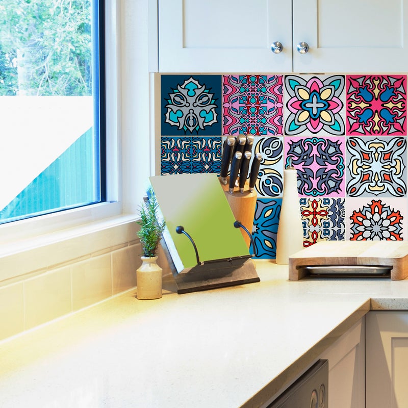 Naklejka tablicowa kredowa – ścieralna naklejka ścienna – PTAK – 30x25cm