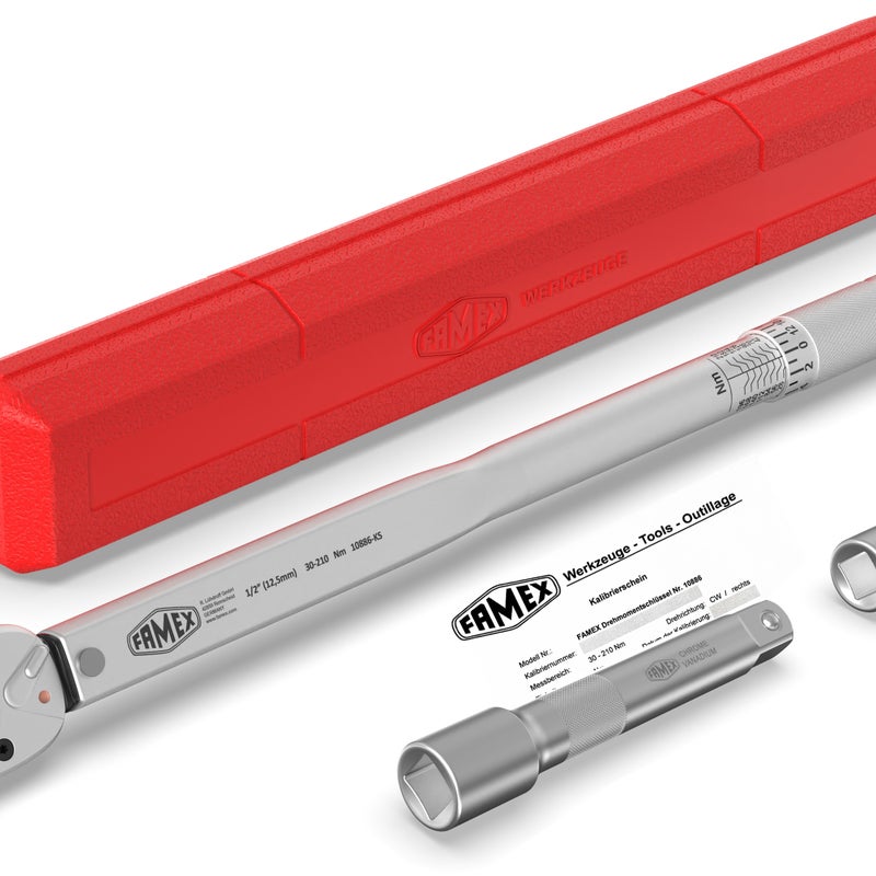 FAMEX 10886 Klucz dynamometryczny 1/2