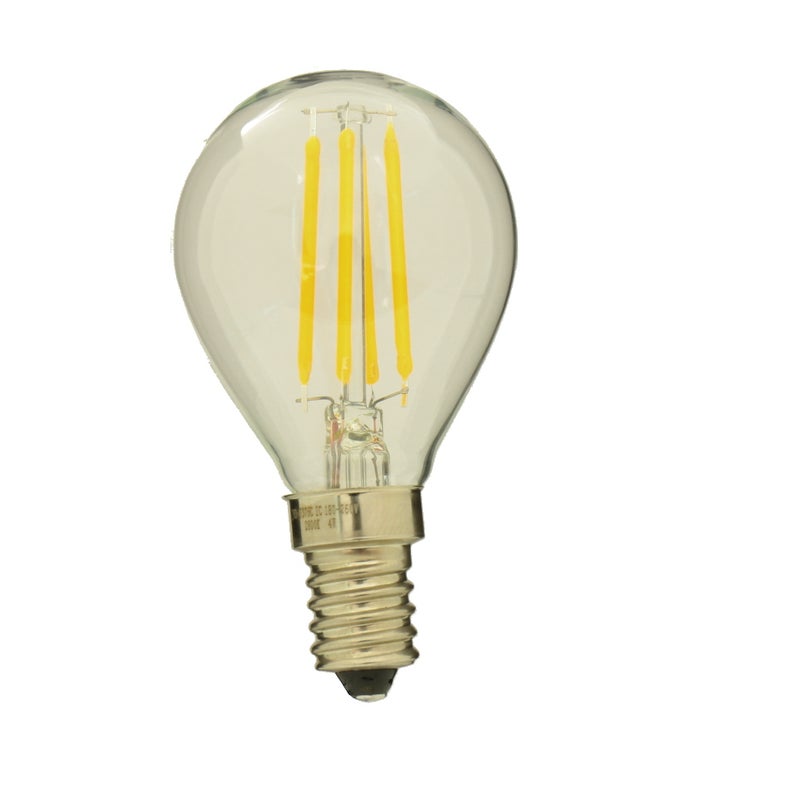 Żarówka LED G45 filament 4W gwint E14 biała 2700ºK