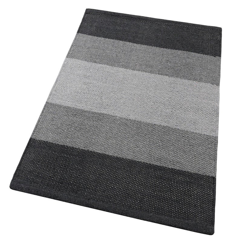 Dywanik łazienkowy Kuchnia Czysta Bawełna Miękki Chłonny Dywanik Nocny Ręcznie Tkany Szary 50x280 Cm