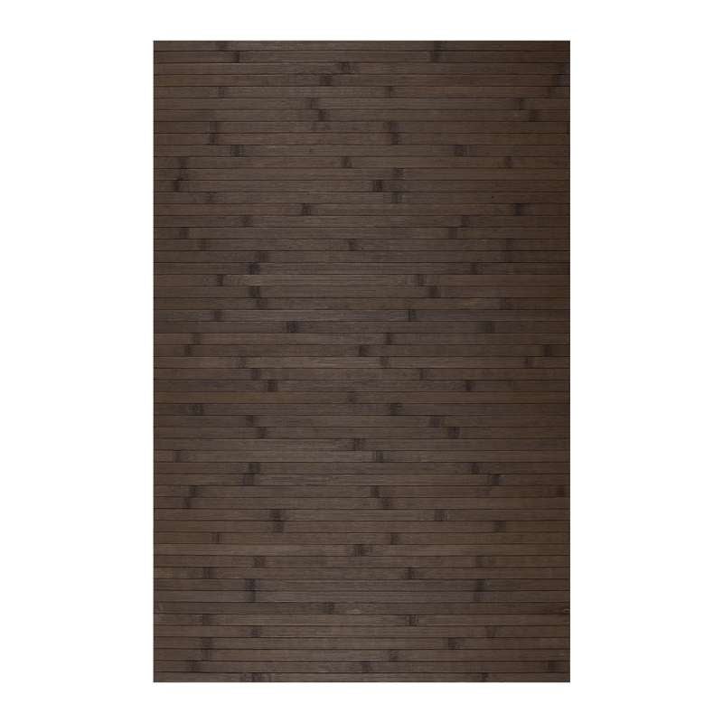Dywan z naturalnego bambusa, antypoślizgowy, Ciemnobrązowy.,50 x 200 cm