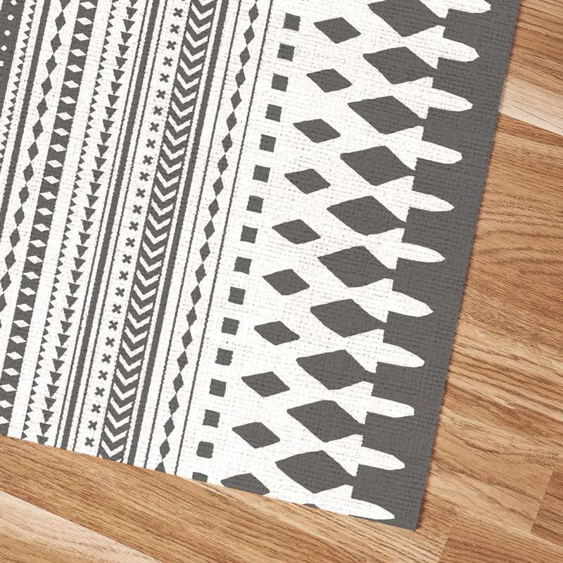 Winylowy dywan Premium, alfombra PVC antypoślizgowy, do użytku wewnętrznego i zewnętrznego Etniczny, 80 x 150 cm