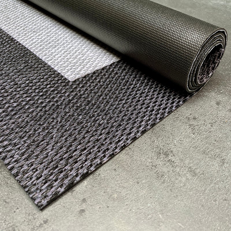 Winylowy dywan Premium, alfombra PVC antypoślizgowy, do użytku wewnętrznego i zewnętrznego Szary plomo,60 x 200 cm