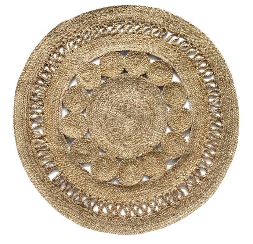 Hamid - Dywan z juty ALHAMBRA NAZARI 120x120cm