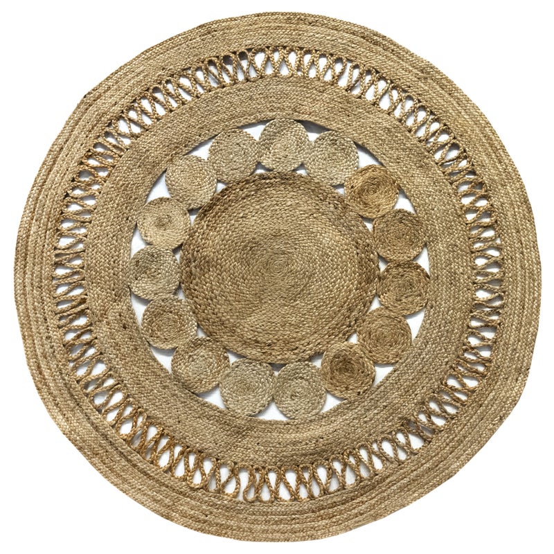 Hamid - Dywan z juty ALHAMBRA NAZARI 150x150cm