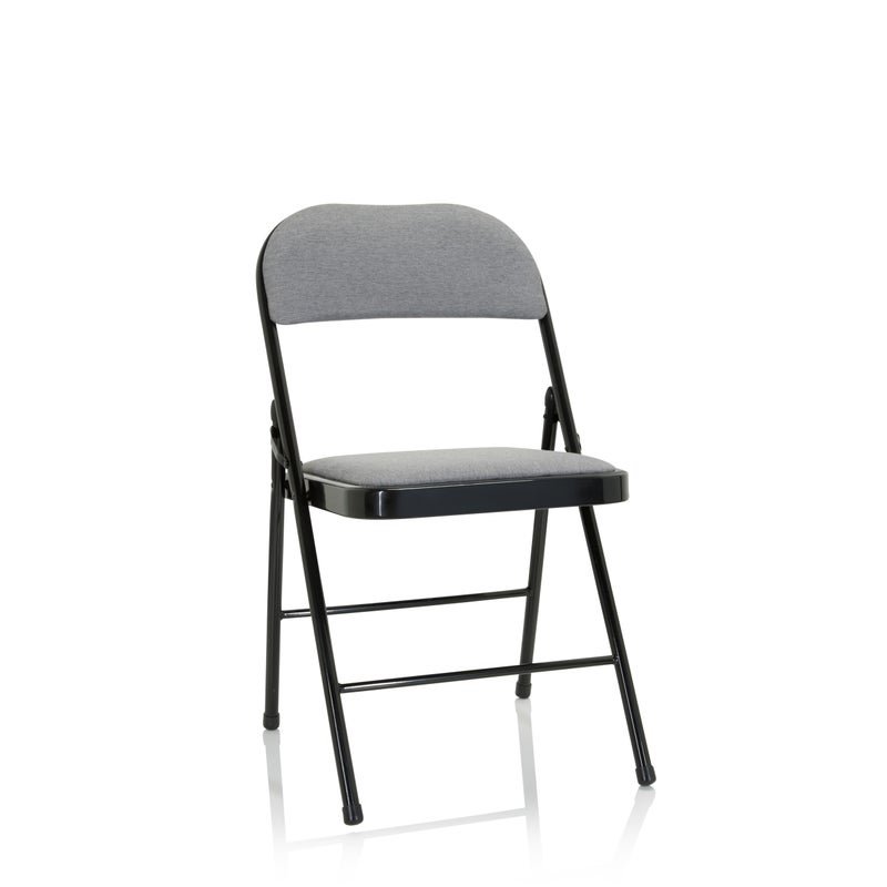 Krzesło składane TUDELA II Jasnoszary hjh OFFICE