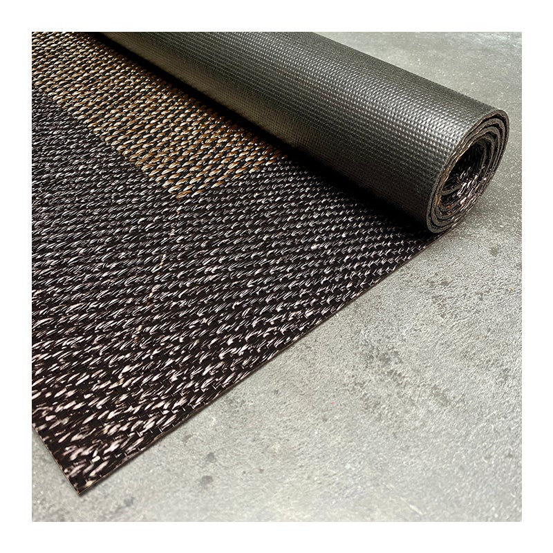 Winylowy dywan Premium, alfombra PVC antypoślizgowy, do użytku wewnętrznego i zewnętrznego Bronce-Czarny, 140 x 200 cm