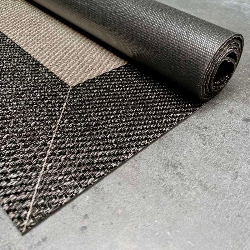 Dywan winylowy Premium, dywan PVC antypoślizgowy, do użytku wewnętrznego i zewnętrznego, Jasny Szary, , 80 x 150 cm