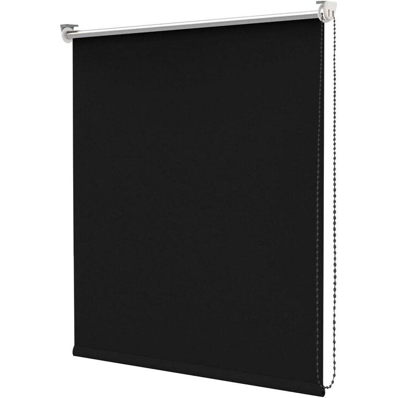 Roleta Drzwi Okno Dom Biuro Ściana Sufit Czarny 80x180 Cm