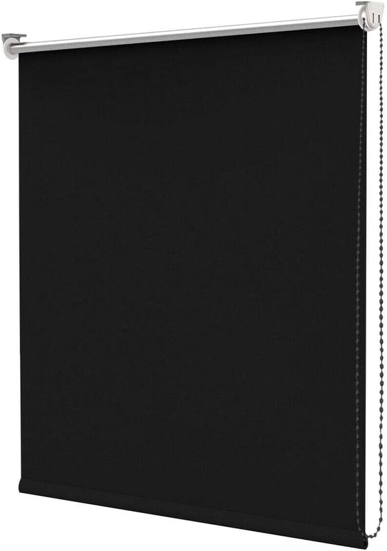 Roleta Drzwi Okno Dom Biuro Ściana Sufit Czarny 180x180 Cm