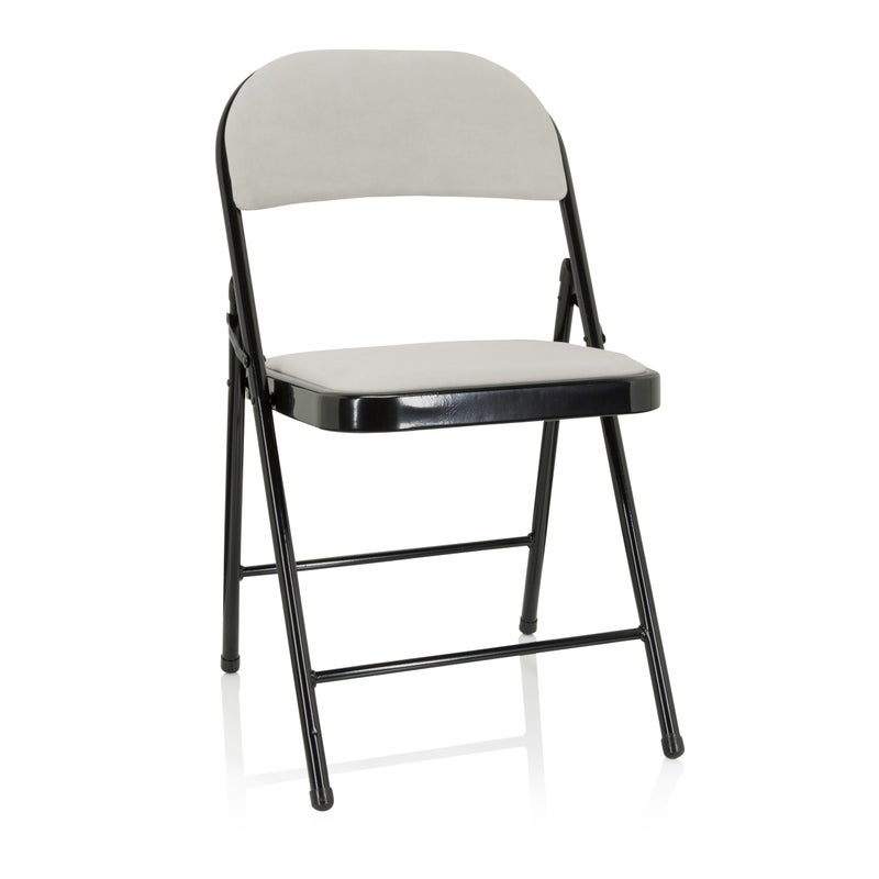 Krzesło składane TUDELA I Biały hjh OFFICE