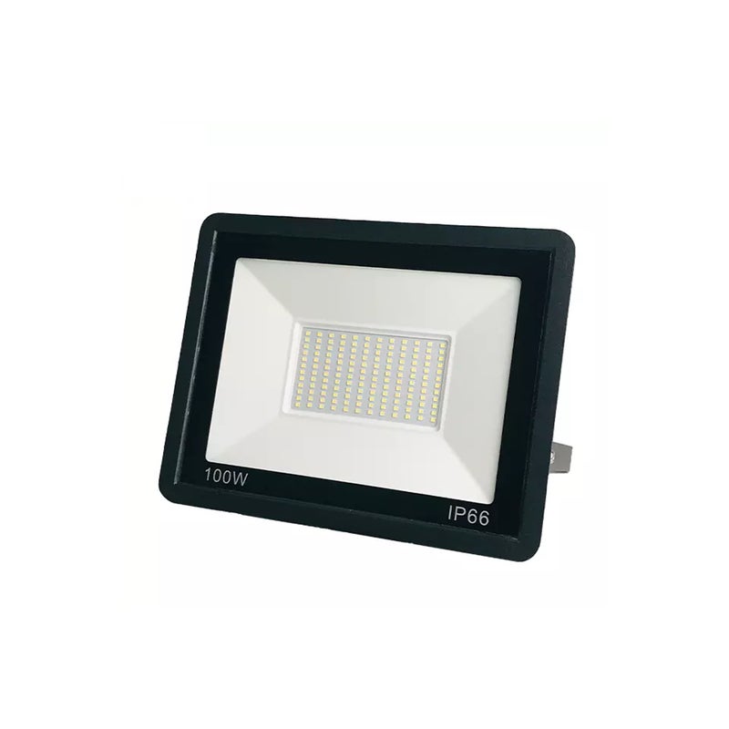 Naświetlacz LED Apple Slim Series 100W 6000K IP66, idealny do oświetlenia wewnętrznego i zewnętrznego