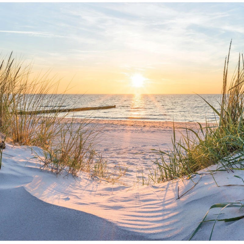 Fototapeta Plaża Morze Slońce Krajobraz 416x254 cm Tapeta Do Sypialni Salonu Kuchni Na Flizelinie