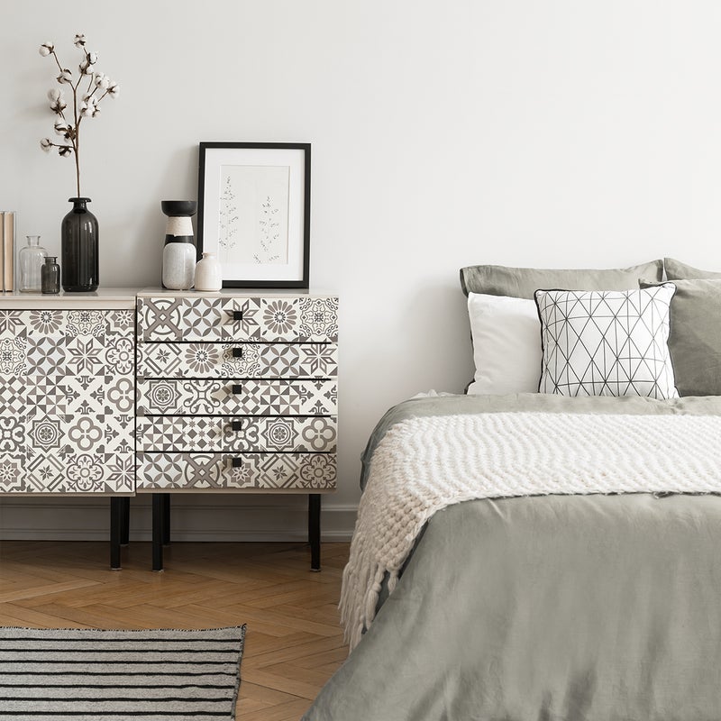 Naklejka tablicowa kredowa – ścieralna naklejka ścienna – MOTYL – 80x65cm