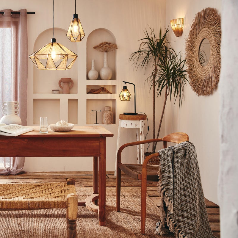 Zasłona półprzezroczysta Giani, beżowa, 140x280 cm INSPIRE