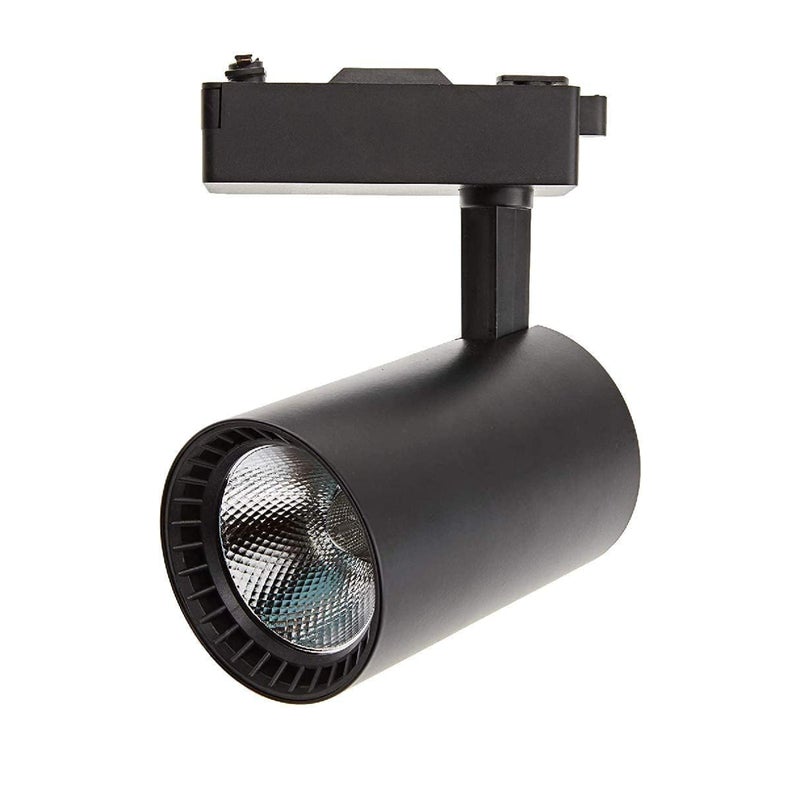 Reflektor sufitowy Led Track Light Czarny 30W, Chłodna biel 6000K, 2200 lumenów, 220V 50-60Hz jednofazowy