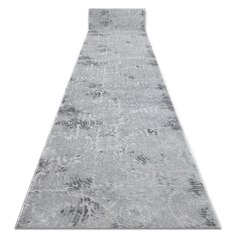 Chodnik Strukturalny MEFE 8725 dwa poziomy runa szary 200 cm 200x280 cm