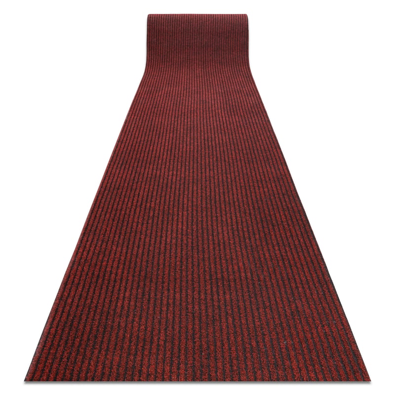 Wycieraczka antypoślizgowa 120 cm GIN 3086 liverpool zewnętrzna, wewnętrzna, na gumie - czerwony 120x110 cm